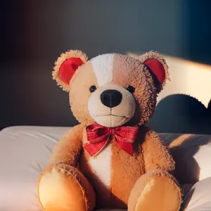 Harga Murah laris hadiah promosi Hari Valentine boneka beruang lucu Logo kustom beruang Teddy mewah