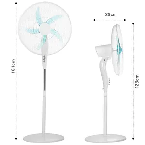 18 "/20" Stand Ventilator Met 5 Als Blades