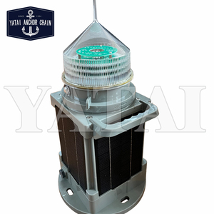 Luz de Baliza LED Impermeable para Obstrucciones de Aviación, Navegación Marina, Control Solar, Material EVA para Amarre de Pistones - Product Image 1