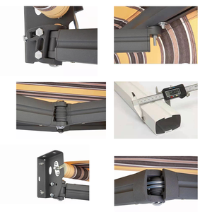 Toldo Retráctil Eléctrico Moderno Modelo <span class=keywords><strong>Toscana</strong></span> 02 de Aleación de Aluminio con Control Remoto, Impermeable, para Exteriores, Patio, Balcón, Restaurante - Product Image 4