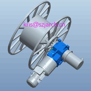 รอกสลิงไฟฟ้ากำลังสูงสำหรับอุตสาหกรรม  วัสดุเหล็กกล้าคาร์บอนและสแตนเลส  220V/250V 16A  ยกได้ 30 เมตร - Product Image 5