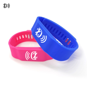 Chất lượng cao ban nhạc <span class=keywords><strong>13.56MHz</strong></span> <span class=keywords><strong>S50</strong></span> nhận dạng RFID Silicone Vòng đeo tay dây đeo cổ tay - Product Image 3