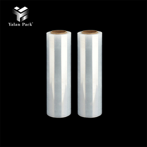 Yalanpack 50 Micron Lldpe Strech Film Roll Polyethylene 500Mm <strong>Plastic</strong> <strong>Pallet</strong> <strong>Wrapping</strong> Stretch Film for Industrial - Product Image 1