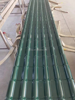 Tejas Cuadradas de ASA+PVC de 880 mm de Ancho, 2.5 mm y 3 mm de Espesor para Techos de Parques y Talleres