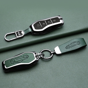 Cho BYD Silicone + kim loại chìa khóa xe trường hợp Bag Bìa trường hợp - Product Image 4