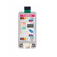 M5Stack ATOM Tail Bat adalah Aksesori Baterai Eksternal 190mAh yang Dirancang untuk Kit Pengembangan IoT ATOM Lite ESP32.