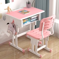 Offre Spéciale : Ensemble Bureau et Chaise Scolaire Réglable pour Enfants – Idéal pour l'Étude à Domicile et en Classe