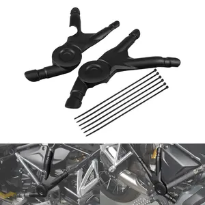 Copertura di protezione del telaio del pannello laterale in plastica niceckc per BMW R1200GS 2016-2018 R1250GS 2018-2023