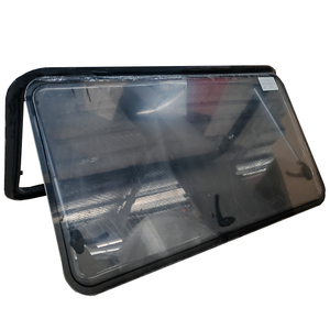 Pièces de <span class=keywords><strong>carrosserie</strong></span> pour <span class=keywords><strong>camping</strong></span>-<span class=keywords><strong>car</strong></span>, fenêtre incurvée à charnière supérieure en profilé aluminium 900x500mm pour caravane, <span class=keywords><strong>camping</strong></span>-<span class=keywords><strong>car</strong></span>, remorque, avec moustiquaire plissée et pare-soleil - Product Image 2