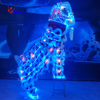 Accessoires de danse du lion de Changsha, tête de lion double ou simple pour adulte, tenue de performance par China Lion Dance Supplies