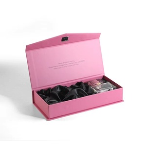 Customized High-end <b>Magnetic</b> Packaging BoxPink Cardboard Gift <b>Box</b> Cosmetic <b>Box</b> - Product Image 1