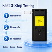 Fabricant OEM, éthylotest numérique portable, détecteur d'alcool haute précision, certifié CE, moniteur d'alcool