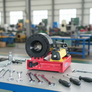 Máquina Portátil Manual para Prensar Mangueras Hidráulicas con Bomba de Engranajes, <span class=keywords><strong>Precio</strong></span> Competitivo, Fuerza de 180T, Fácil de Operar - Product Image 1
