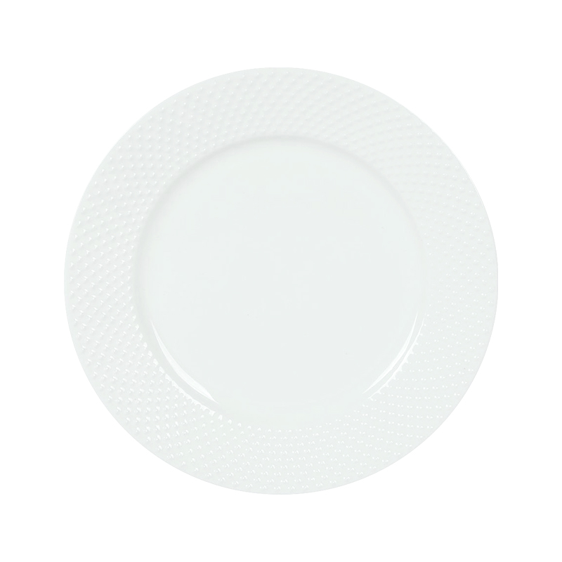 ASSIETTE SALADE blanche