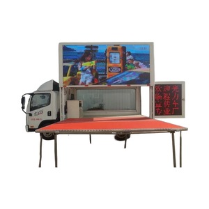 Livraison en usine directement mobile lumière LED publicité <span class=keywords><strong>camion</strong></span> présentoir écran transparent <span class=keywords><strong>camion</strong></span> - Product Image 1