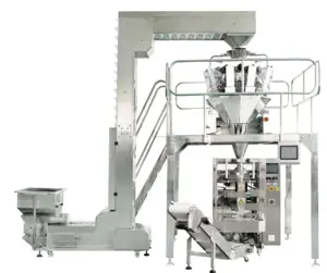 Vffs Automatische Verticale Wegende Popcornchips Verpakkingsmachine Korrel Verpakkingsmachine