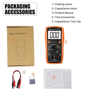 YITENSEN 6243 Chức Năng Kiểm Tra Điốt Và Bóng Bán Dẫn Đồng Hồ Vạn Năng Kỹ Thuật Số Phạm Vi Tự Động Đồng Hồ Vạn Năng Máy Đo Điện Dung LCR - Product Image 3