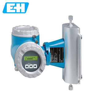 Débitmètre massique Coriolis E+H série 80A pour liquides, connexion à bride en acier inoxydable - Product Image 1