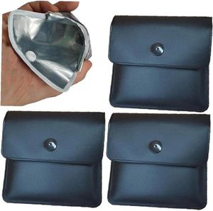 Cendrier de poche personnalisé avec logo, ultra compact pour l'extérieur, porte-cigarettes de voyage avec couvercle sécurisé, anti-odeur, porte-clés - Product Image 1