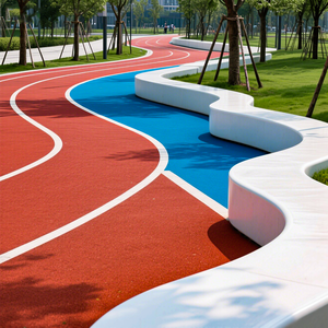 Macetero Urbano G003, Diseño Ovalado Personalizado, Material GRC, <span class=keywords><strong>para</strong></span> Jardín, Plaza, Centro Comercial, Patio, Oficina, Vestíbulo, Exterior, Asientos Decorativos - Product Image 5