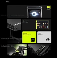 Refroidisseur liquide TRYX HOLO 360ARGB avec effets visuels holographiques ARGB, application pour boîtier d'ordinateur 4 broches