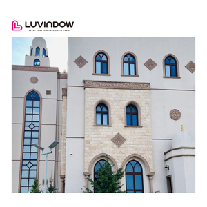 Thiết kế hiện đại Lớn Cửa sổ bằng gỗ cách âm không thấm nước với hình dạng đặc biệt ngang mở Swing phong cách louver rèm cửa - Product Image 4