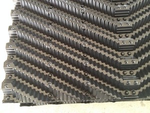 अपशिष्ट जल उपचार के लिए केएफपी 619 संरचित ट्रिंकलिंग फिल्टर मीडिया बायोलॉजिकल ब्लॉक पीवीसी पीपी क्रॉस फ्लूटेड फिल - Product Image 5