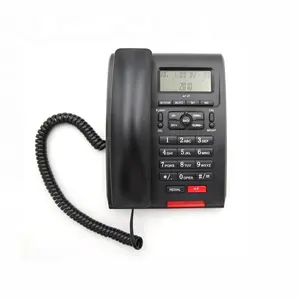 China Top Quality ABS Materials Corded Caller ID Telephone Support DTMF/FSK Mode Calculator and Special Ring For Vip Numbers Fac