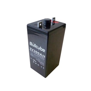 Batteries au plomb-acide Bullcube 2v 300ah pour systèmes de stockage d'énergie solaire, de communication et d'alimentation sans interruption (ASI) - Product Image 1