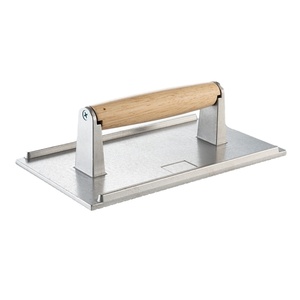 เตาเหล็กหล่อแบบไม่เคลือบสำหรับย่างเนื้อสเต็ก ไก่ อาหารทะเล และปลาหมึก - Product Image 1