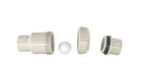 Vanne <span class=keywords><strong>anti</strong></span>-<span class=keywords><strong>retour</strong></span> industrielle PPH DN15-DN100 certifiée CE, résistante à la corrosion, pour liquides chimiques, vanes OEM - Product Image 3