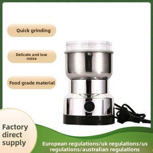 Moulin Électrique Multifonctionnel Transfrontalier Compact pour Usage Domestique, Broyeur <span class=keywords><strong>à</strong></span> Grains et <span class=keywords><strong>Café</strong></span> en Acier Inoxydable, Conforme aux Normes UE - Product Image 4