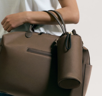 Sac isotherme portable en nylon de haute qualité pour bouteille, avec poignée de transport, idéal pour l'extérieur