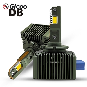 หลอดไฟหน้ารถยนต์ Gicoo D2S D4S LED HID D1S D3S D5S D8S Canbus D1R D2R D3R หลอดไฟซีนอนแบบเทอร์โบ  แบบเสียบใช้งานได้ทันที - Product Image 6