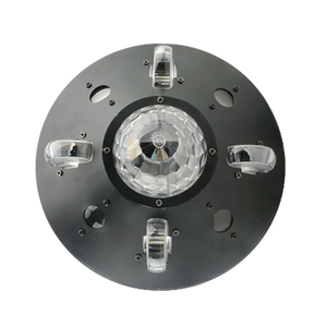 Giai đoạn mới ánh sáng quay nhỏ Cơn Lốc Xoáy ma thuật bóng <span class=keywords><strong>Led</strong></span> Laser di chuyển đầu 90 RGBW chùm đèn cho công viên chủ đề IP65 Trắng phát ra màu sắc - Product Image 3