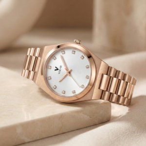 <span class=keywords><strong>Montre</strong></span> Fleurie de Luxe pour Femme, Ensemble <span class=keywords><strong>Montre</strong></span> et <span class=keywords><strong>Bracelet</strong></span> Étanche en Acier Inoxydable Doré, <span class=keywords><strong>Montre</strong></span>-<span class=keywords><strong>Bracelet</strong></span> en Ligne - Product Image 1