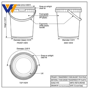 Bidons en <span class=keywords><strong>plastique</strong></span> multi-capacités et fûts à bière en <span class=keywords><strong>plastique</strong></span>. Conception scellée sécurisée pour l'emballage logistique - Product Image 2