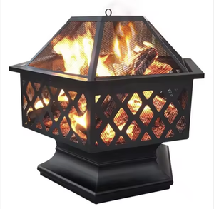 Fournisseur d'usine Blumfeldt Catania 10032140 <span class=keywords><strong>Brasero</strong></span> d'extérieur 2 en 1 en bois avec grille en acier inoxydable Fabriqué en Chine - Product Image 1