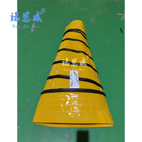 Conduit de ventilation au sol pour avion de taille standard personnalisable réducteur plat conduit de climatisation adaptateur en PVC