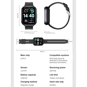 Smartwatch <span class=keywords><strong>2</strong></span> in 1 con Auricolari TWS, Display da <span class=keywords><strong>2</strong></span>,01 Pollici, Chiamate Wireless BT, Monitoraggio Frequenza Cardiaca e Sonno, Tracker Fitness per Uomini e Donne - Product Image 2