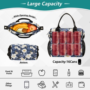 Sac isotherme réutilisable grande capacité à double compartiment, souple et isolé, prix abordable - Product Image 5