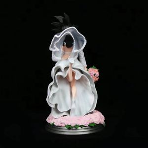 31cm Anime Gk DBZ Son Goku Chichi boda figura modelo ornamento estatua para regalos - Product Image 4
