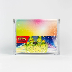 Custom Clear Acrylic Pokemoned <b>Mini</b> 8 and 10 Tin <b>Box</b> <b>Storage</b> Protector for TCG Collection - Product Image 4