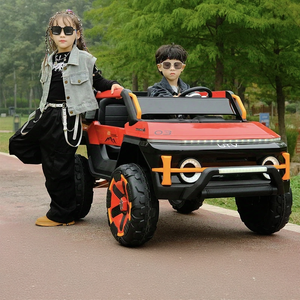 รถยนต์ไฟฟ้าเด็กขับขี่ 12V รุ่นใหม่ ทรงพลัง ขับได้ไกล พร้อมเพลง ไฟ  สำหรับเด็ก  ขับเคลื่อนทุกพื้นผิว ของเล่นรถยนต์ไฟฟ้าสำหรับเด็ก - Product Image 6