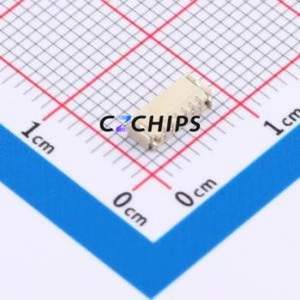 HCZZ0536-6 Wire-to-Board Pin Header SMD,P=0.8mm,Horizontal Mount Connector 1x6P 0.8mm Horizontal Mount 6P - Product Image 2