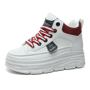 Chaussures de sport et de loisirs montantes à lacets LYKU W3625 pour femme – Respirantes, antidérapantes, tendance printemps-été-automne EVERGREEN - Product Image 1