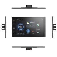 Panneau tactile intelligent GVS KNX sécurisé S13 avec PoE 48V, 240 canaux KNX, écran IPS 1280x800 pour le contrôle des bâtiments commerciaux