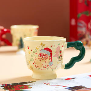 Nouvelle arrivée 2025, tasse à café de Noël en céramique, tasse à eau en céramique - Product Image 6