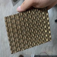 Tuiles décoratives en maille pour plafond moderne, pour système de plafond suspendu
