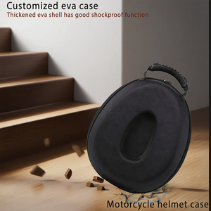 L'usine peut personnaliser la boîte de rangement de casque EVA résistant à la pression boîte de casque de protection étui de moto portable - Product Image 2